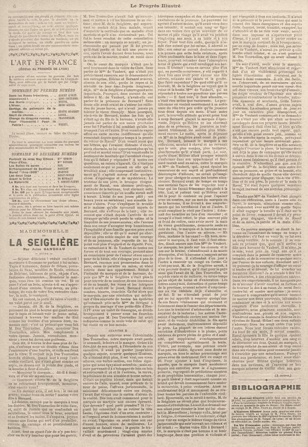 
						Affichage en mode lecture de la page
					