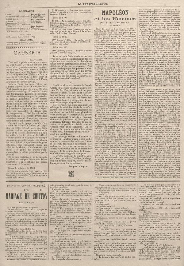 
						Affichage en mode lecture de la page
					