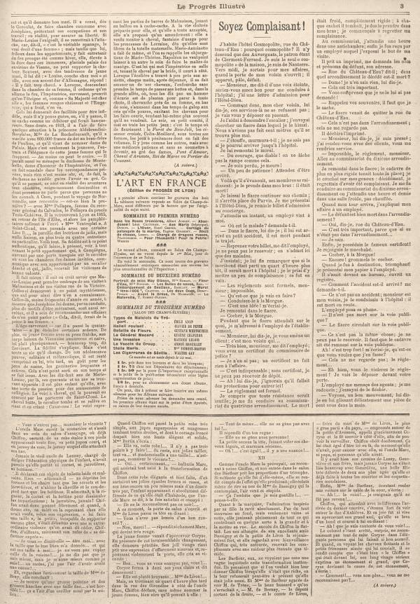 
						Affichage en mode lecture de la page
					