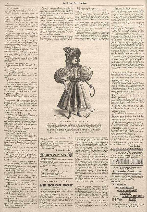 
						Affichage en mode lecture de la page
					