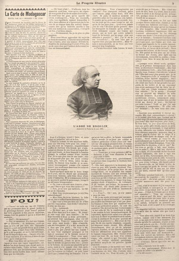 
						Affichage en mode lecture de la page
					