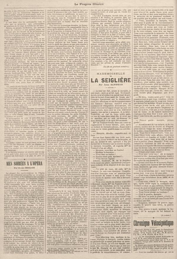 
						Affichage en mode lecture de la page
					