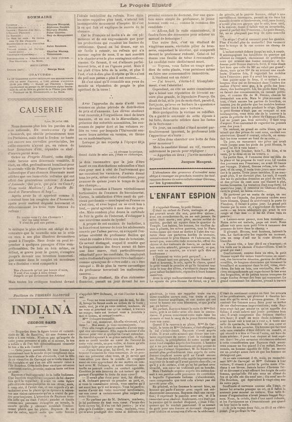 
						Affichage en mode lecture de la page
					