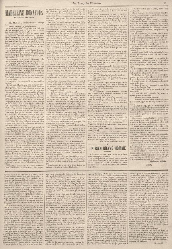 
						Affichage en mode lecture de la page
					