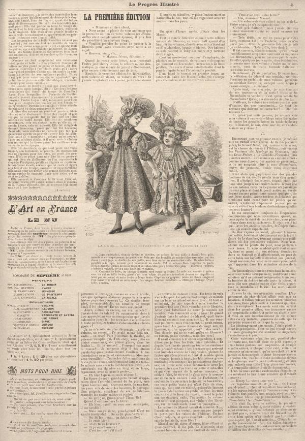 
						Affichage en mode lecture de la page
					