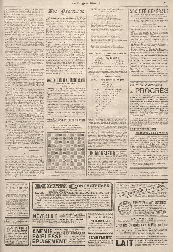 
						Affichage en mode lecture de la page
					