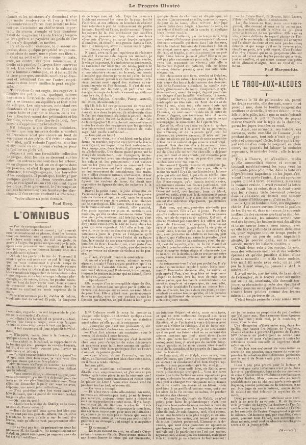 
						Affichage en mode lecture de la page
					