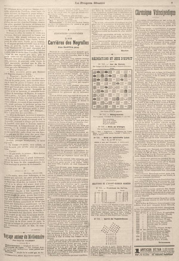 
						Affichage en mode lecture de la page
					