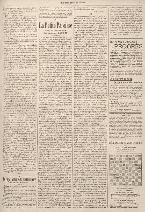 
						Affichage en mode lecture de la page
					