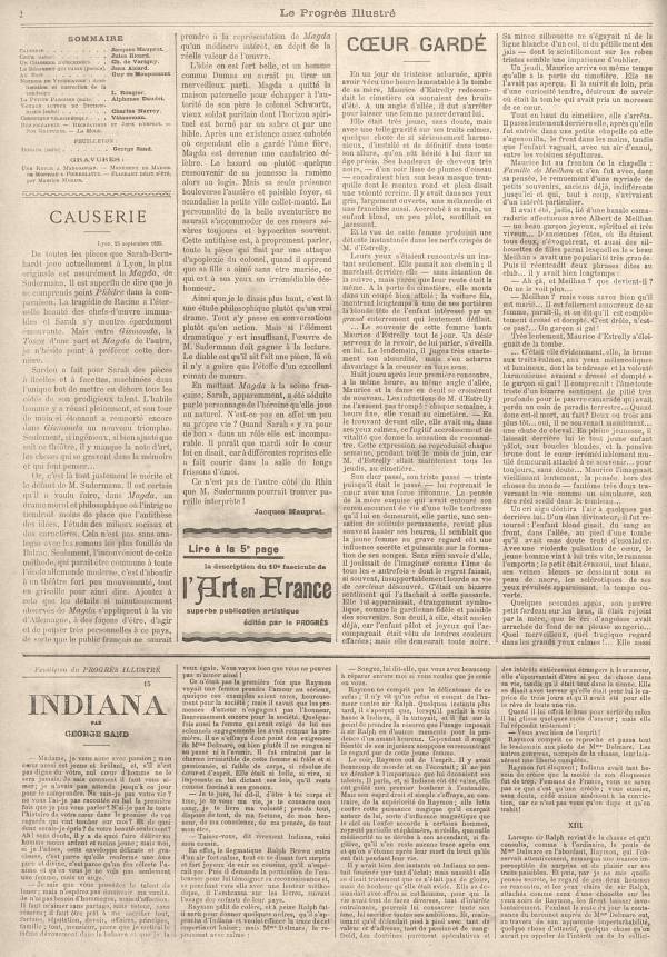 
						Affichage en mode lecture de la page
					