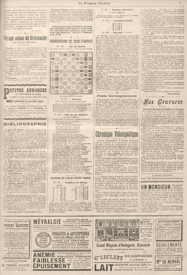 
						Affichage en mode lecture de la page
					