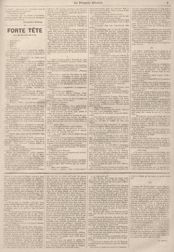 
						Affichage en mode lecture de la page
					