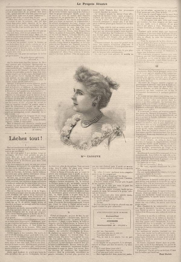 
						Affichage en mode lecture de la page
					