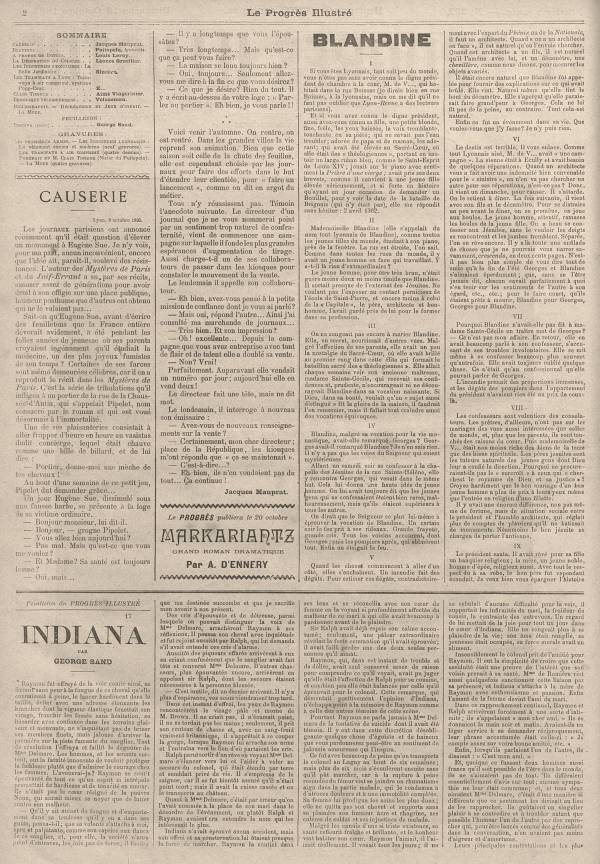 
						Affichage en mode lecture de la page
					