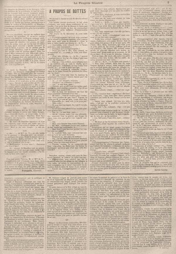 
						Affichage en mode lecture de la page
					