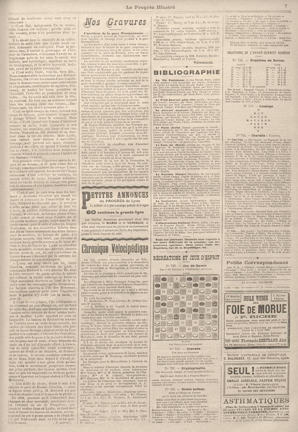 
						Affichage en mode lecture de la page
					