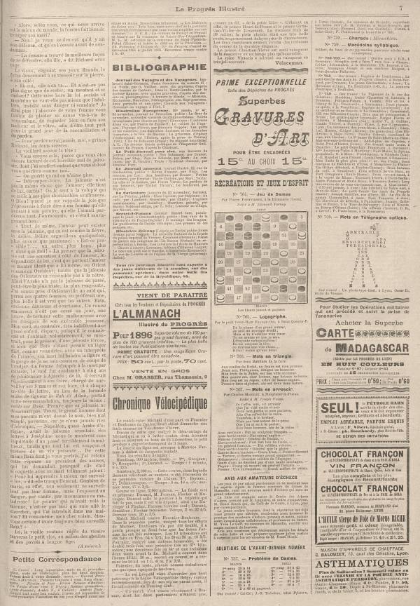 
						Affichage en mode lecture de la page
					