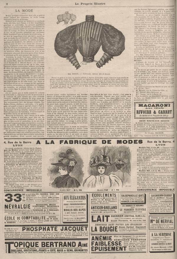 
						Affichage en mode lecture de la page
					