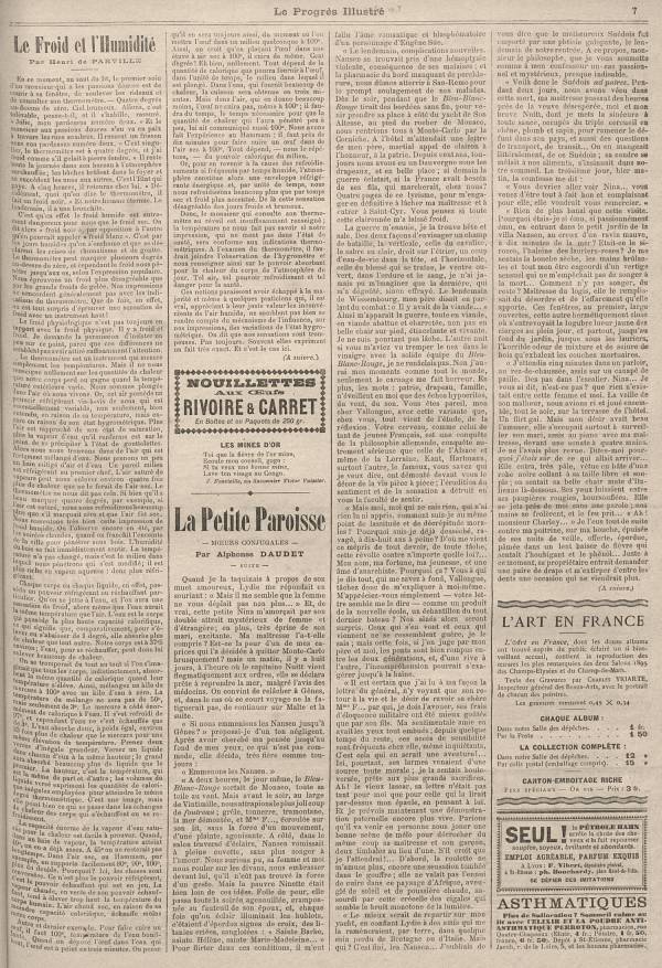 
						Affichage en mode lecture de la page
					