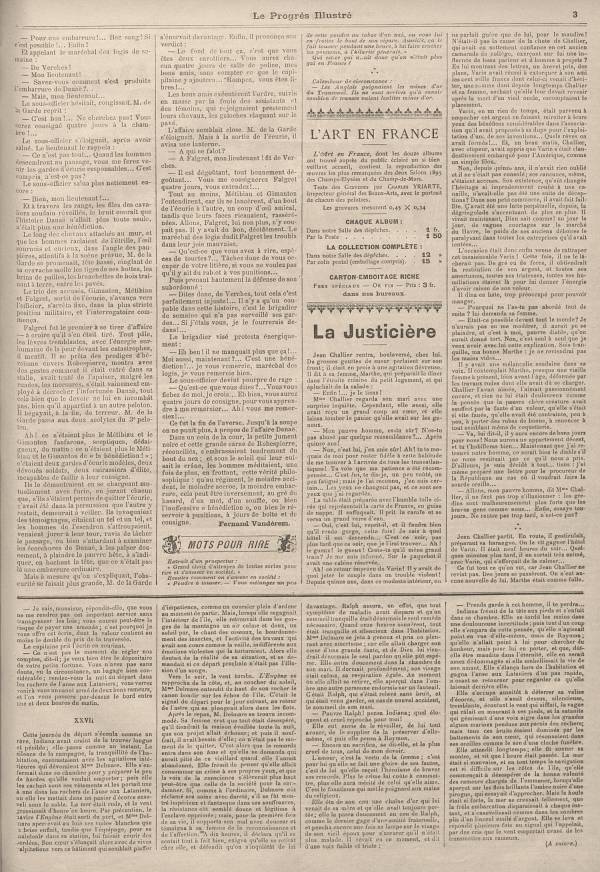 
						Affichage en mode lecture de la page
					