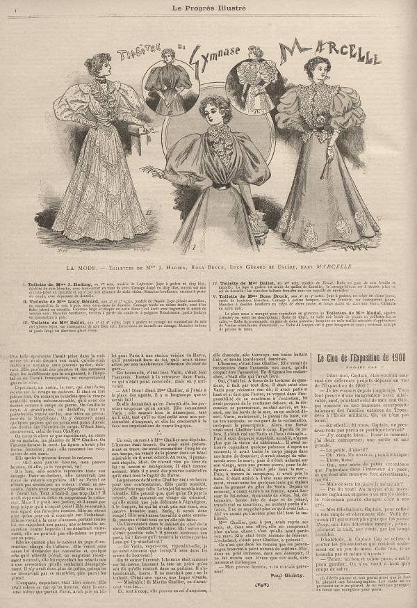 
						Affichage en mode lecture de la page
					