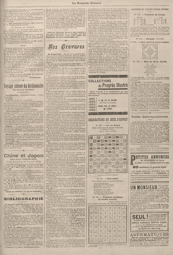 
						Affichage en mode lecture de la page
					