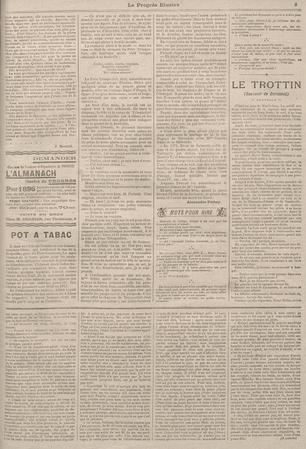 
						Affichage en mode lecture de la page
					