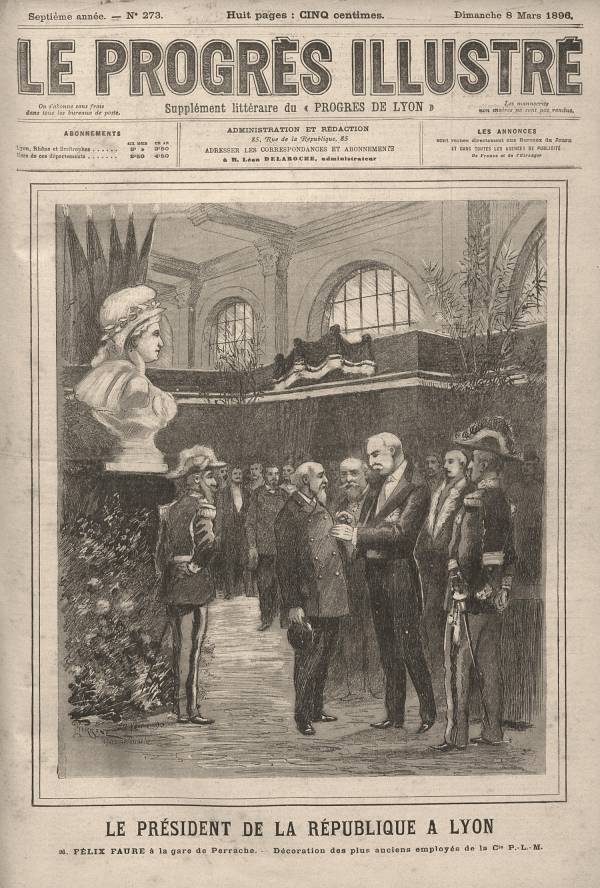 Le président de la République à Lyon