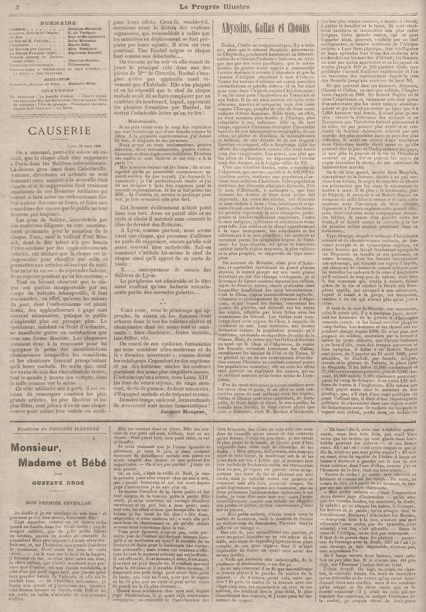 
						Affichage en mode lecture de la page
					