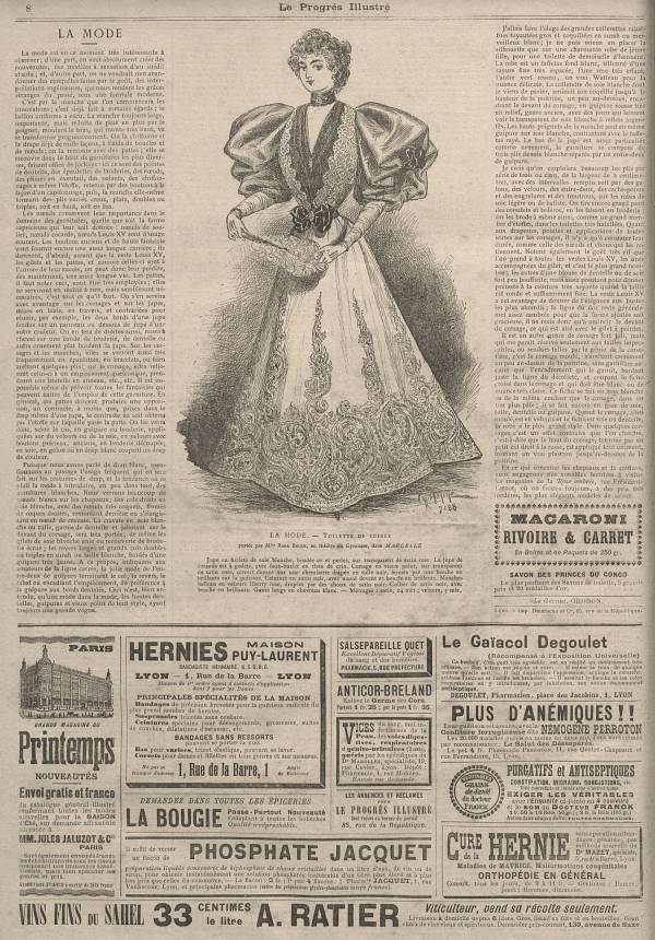 
						Affichage en mode lecture de la page
					