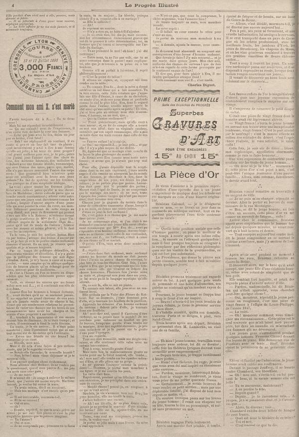 
						Affichage en mode lecture de la page
					