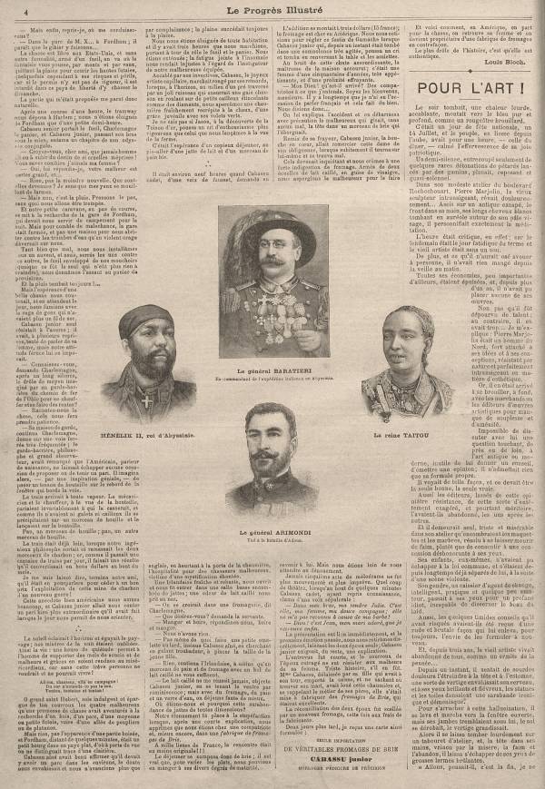 
						Affichage en mode lecture de la page
					