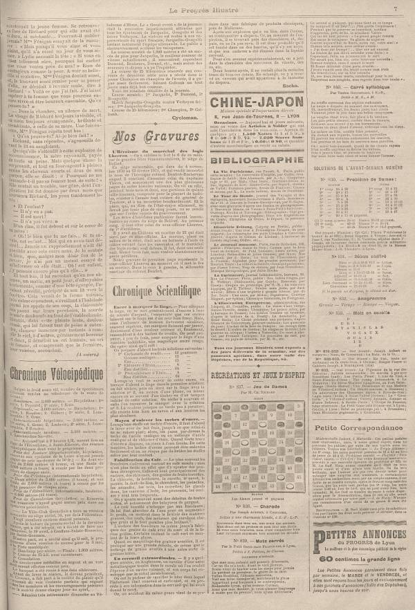 
						Affichage en mode lecture de la page
					