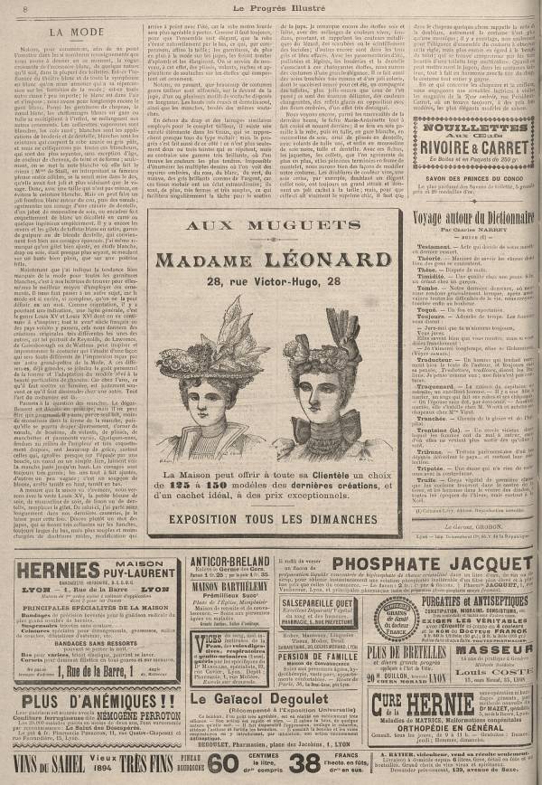 
						Affichage en mode lecture de la page
					