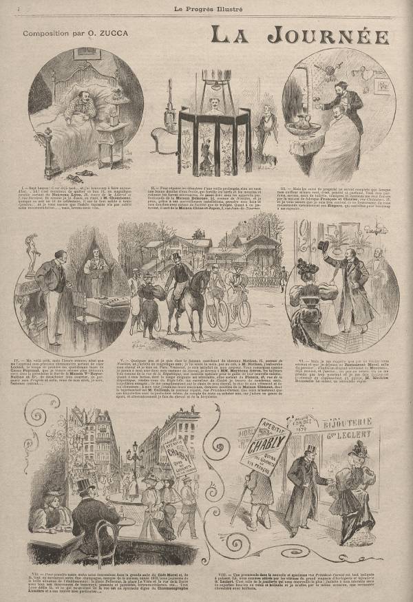 
						Affichage en mode lecture de la page
					