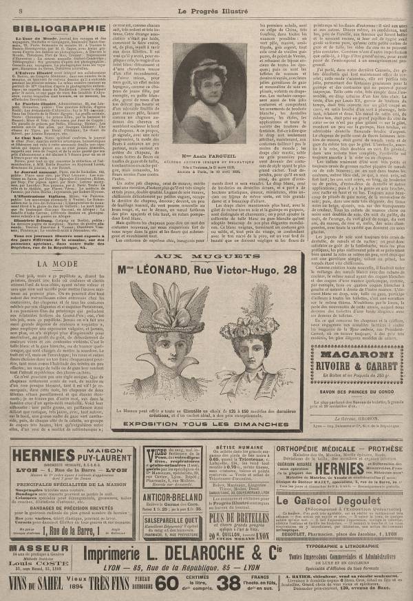 
						Affichage en mode lecture de la page
					