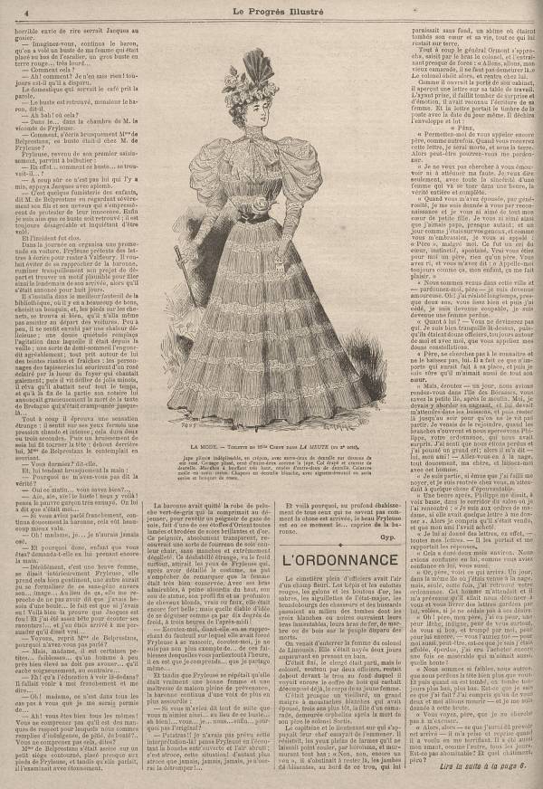 
						Affichage en mode lecture de la page
					