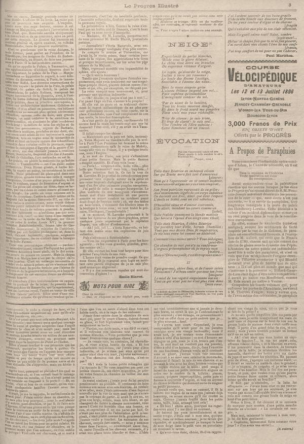 
						Affichage en mode lecture de la page
					