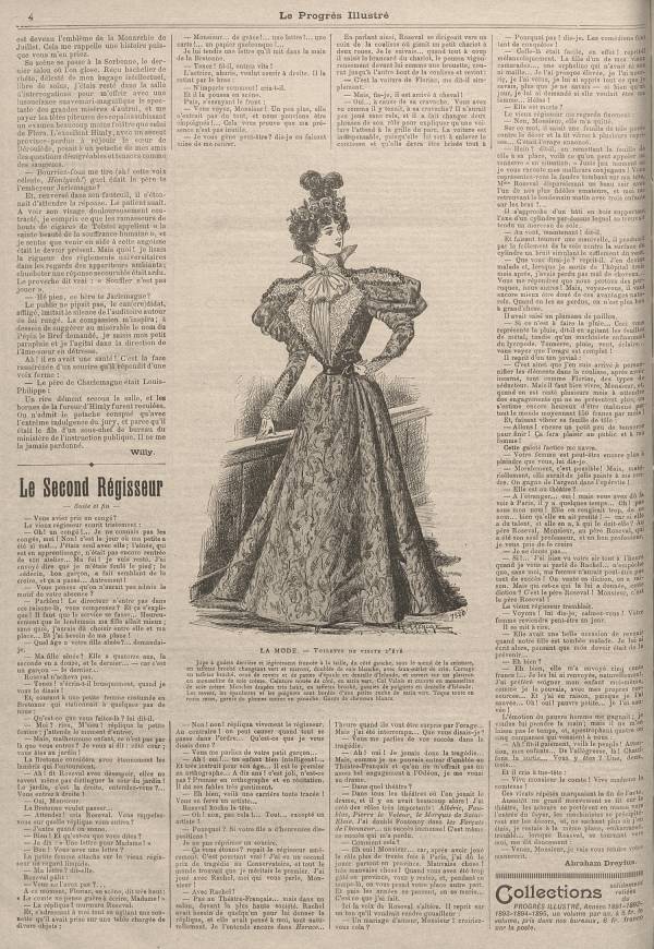 
						Affichage en mode lecture de la page
					