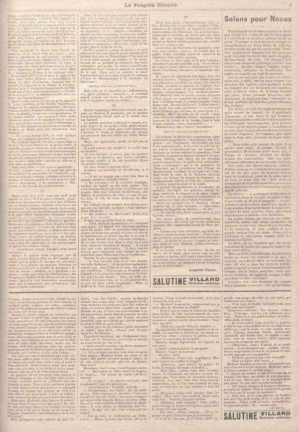 
						Affichage en mode lecture de la page
					