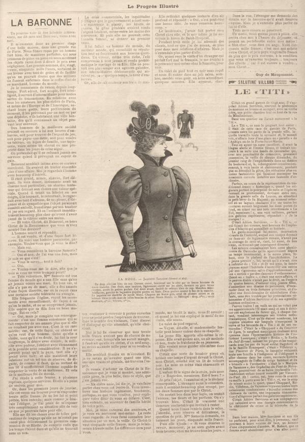 
						Affichage en mode lecture de la page
					