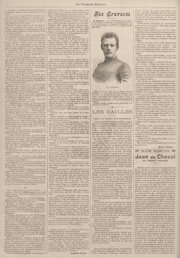 
						Affichage en mode lecture de la page
					