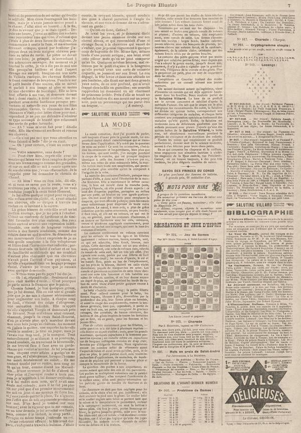 
						Affichage en mode lecture de la page
					