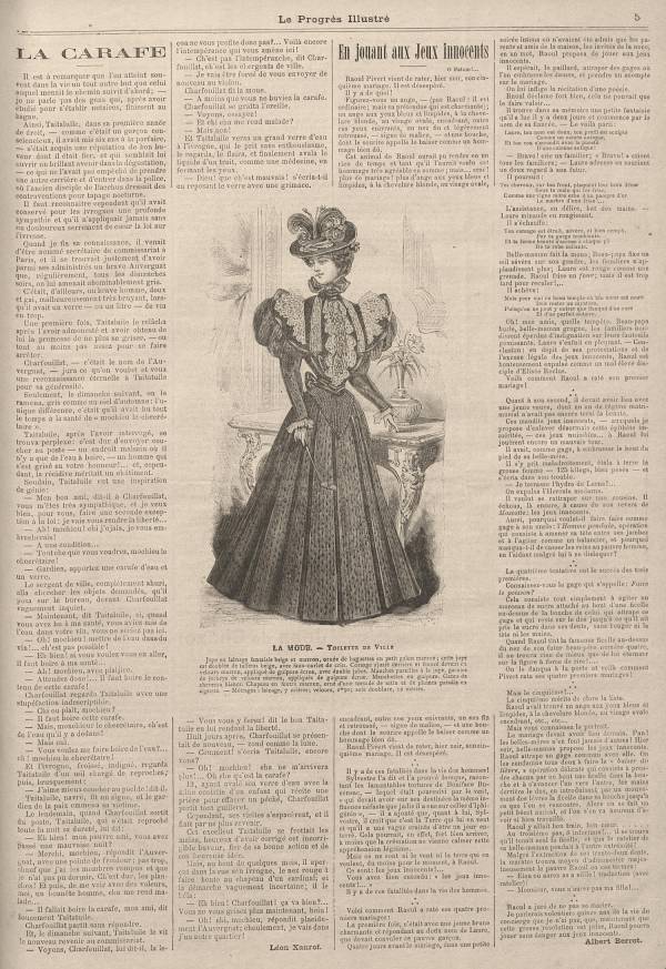 
						Affichage en mode lecture de la page
					