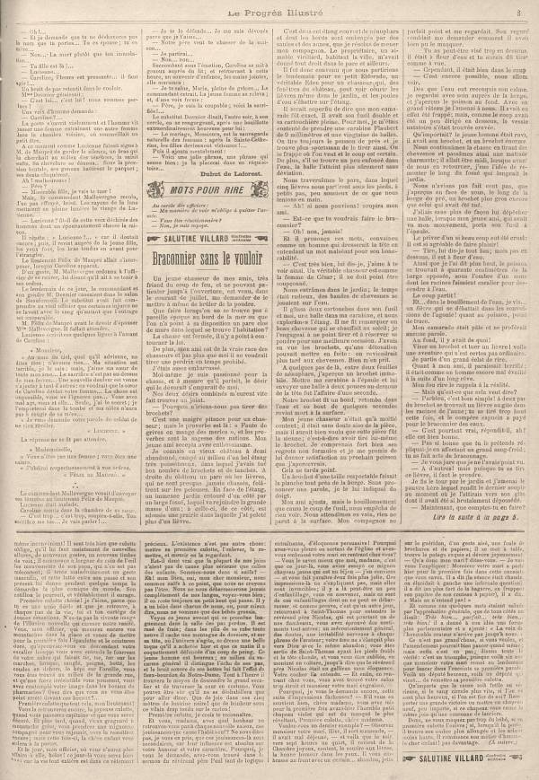 
						Affichage en mode lecture de la page
					