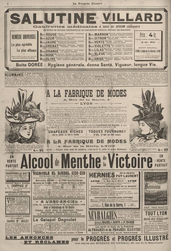 
						Affichage en mode lecture de la page
					