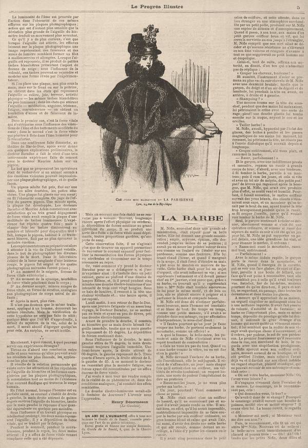 
						Affichage en mode lecture de la page
					