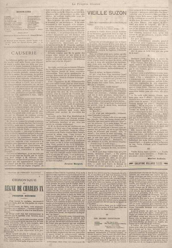 
						Affichage en mode lecture de la page
					