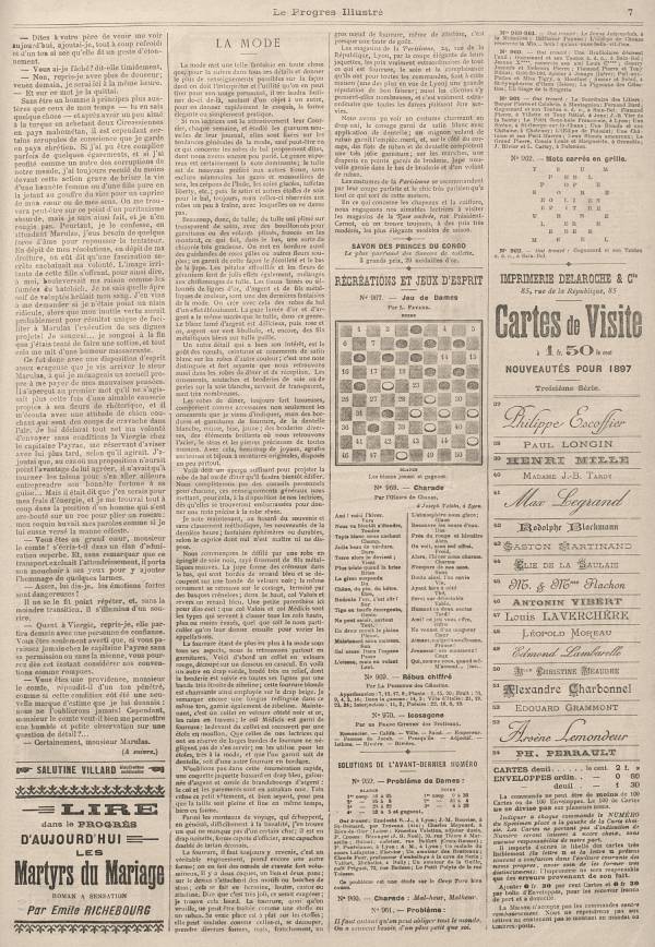 
						Affichage en mode lecture de la page
					