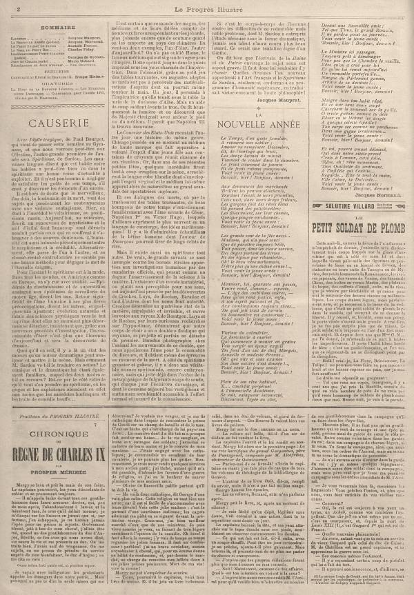 
						Affichage en mode lecture de la page
					